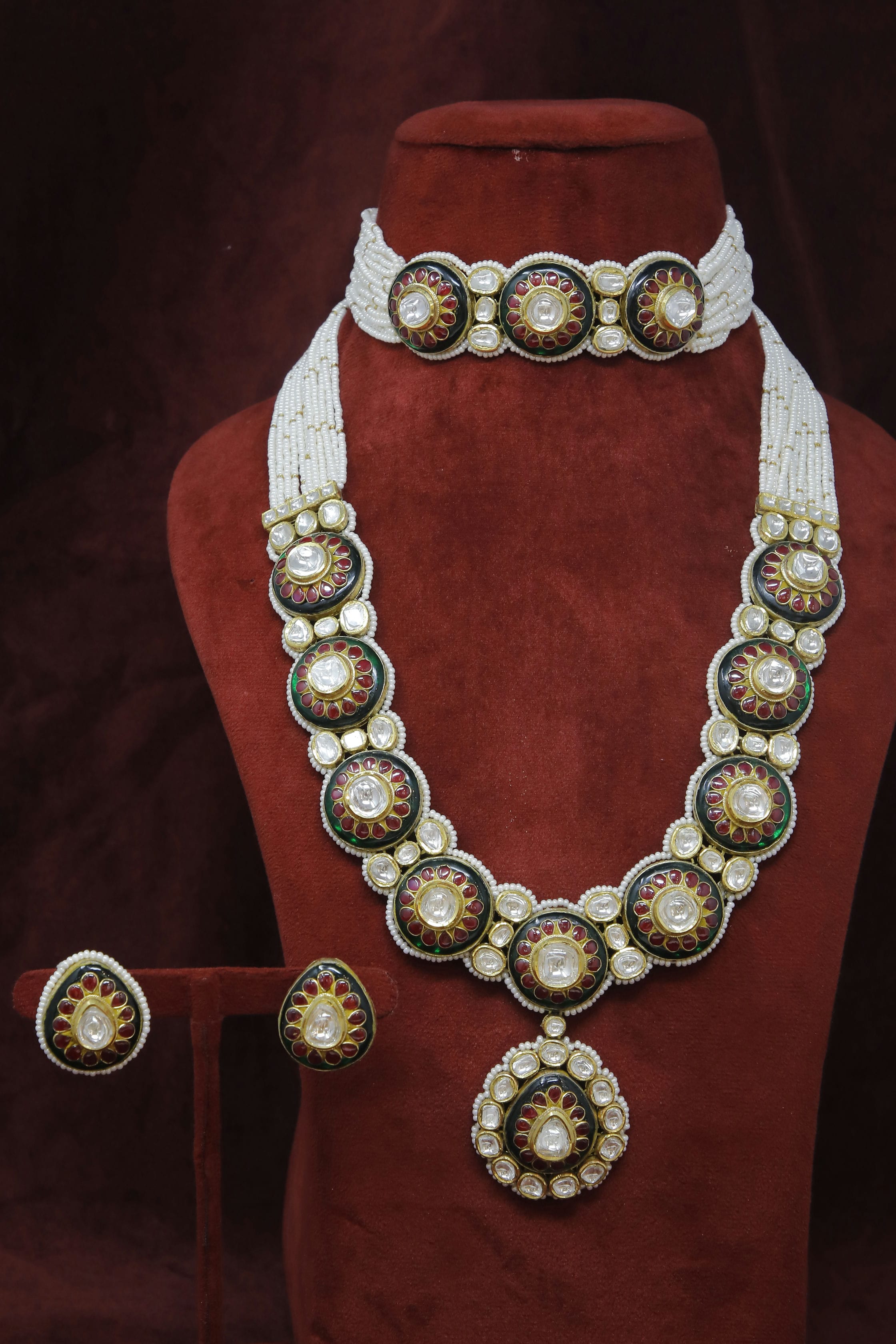 14KT Gold Moissanite Necklace