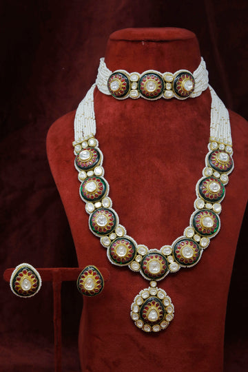 14KT Gold Moissanite Necklace