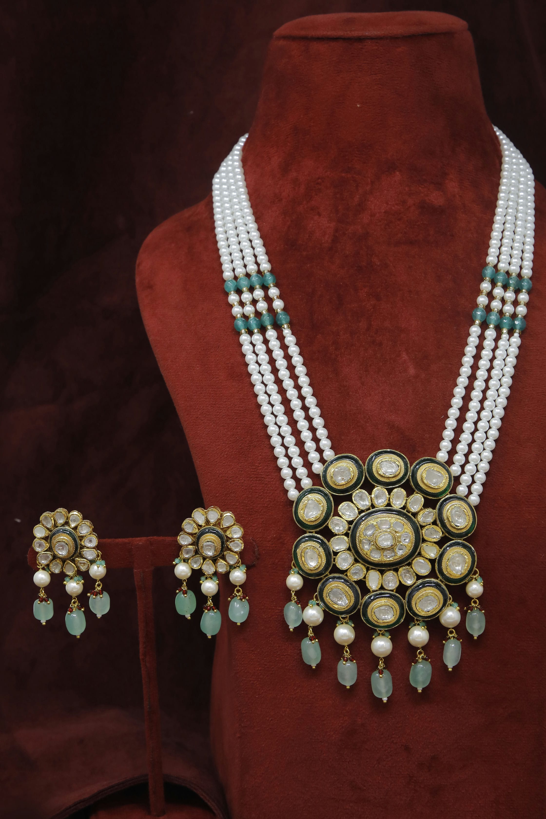 Royal Diamond Polki Necklace