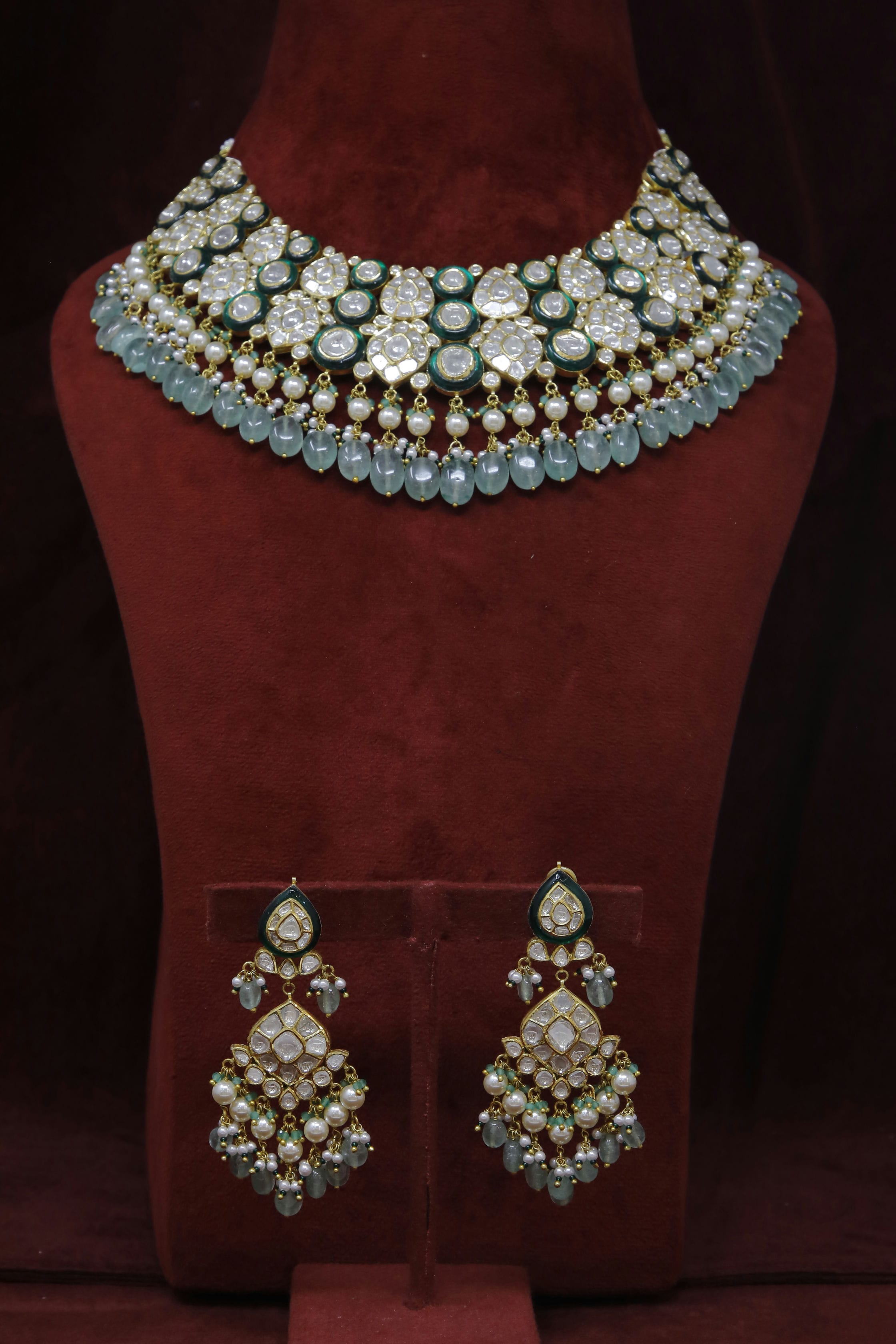 Heritage Diamond Polki Necklace