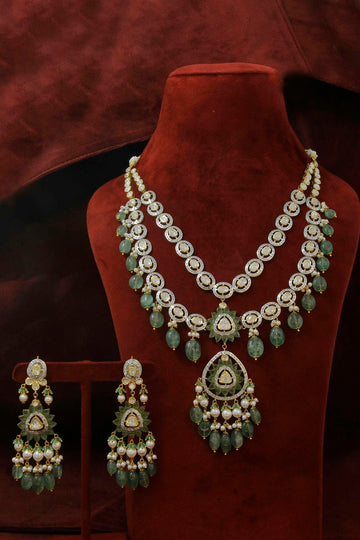 Royal 14KT Diamond Polki Necklace