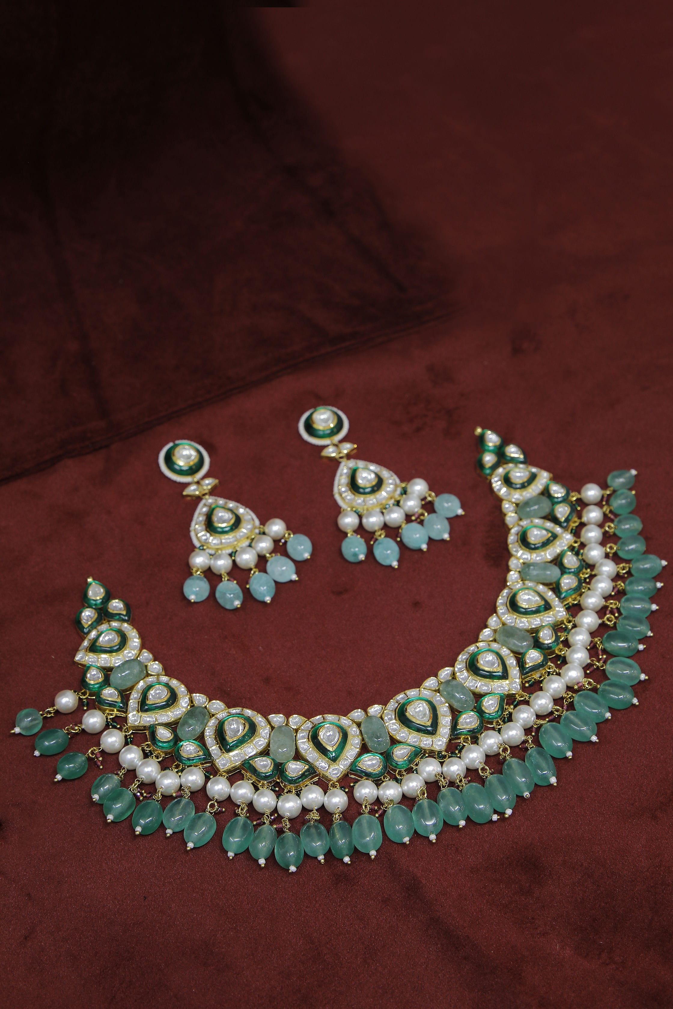 Royal 18KT Diamond Polki Necklace