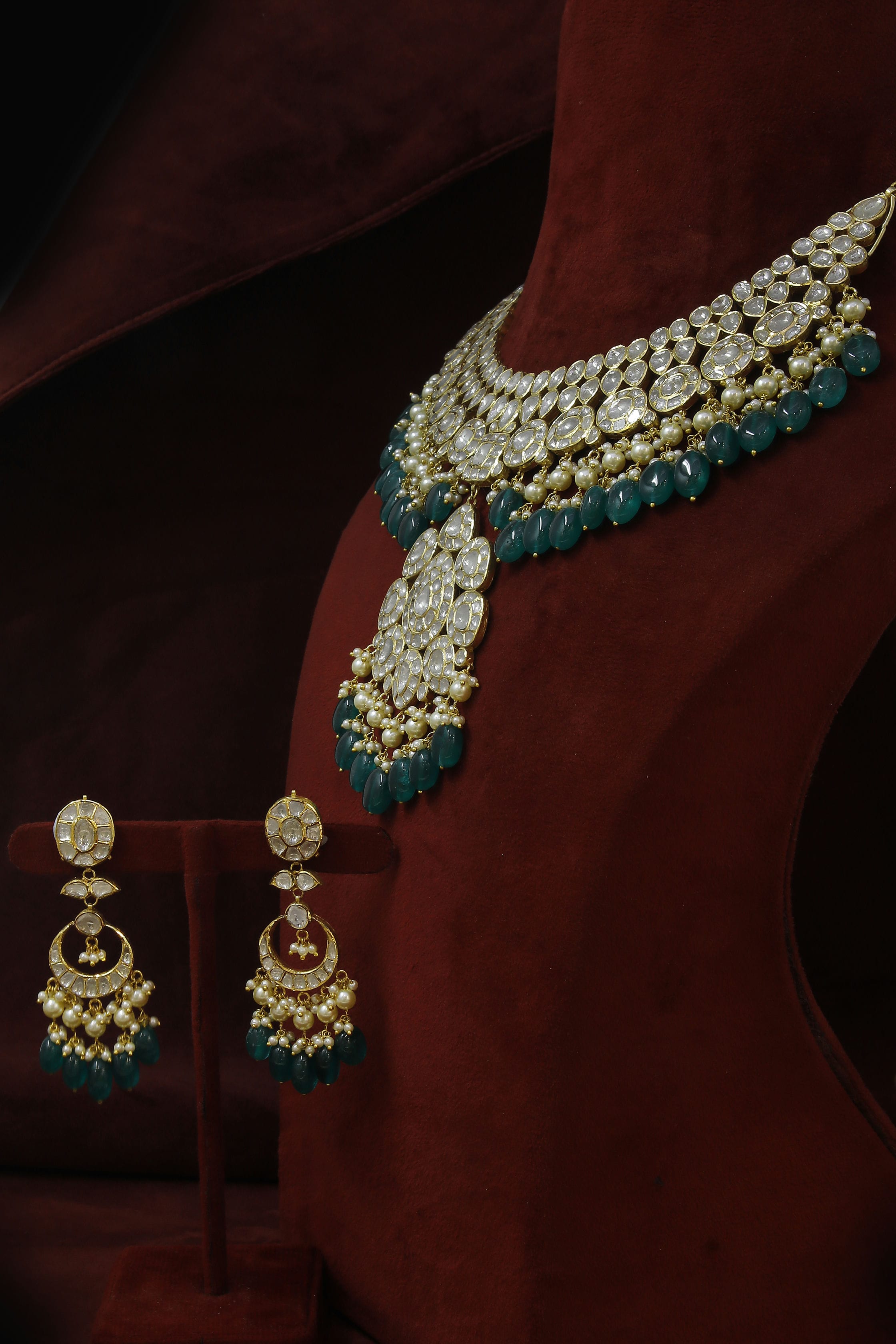 Royal Diamond Polki Necklace