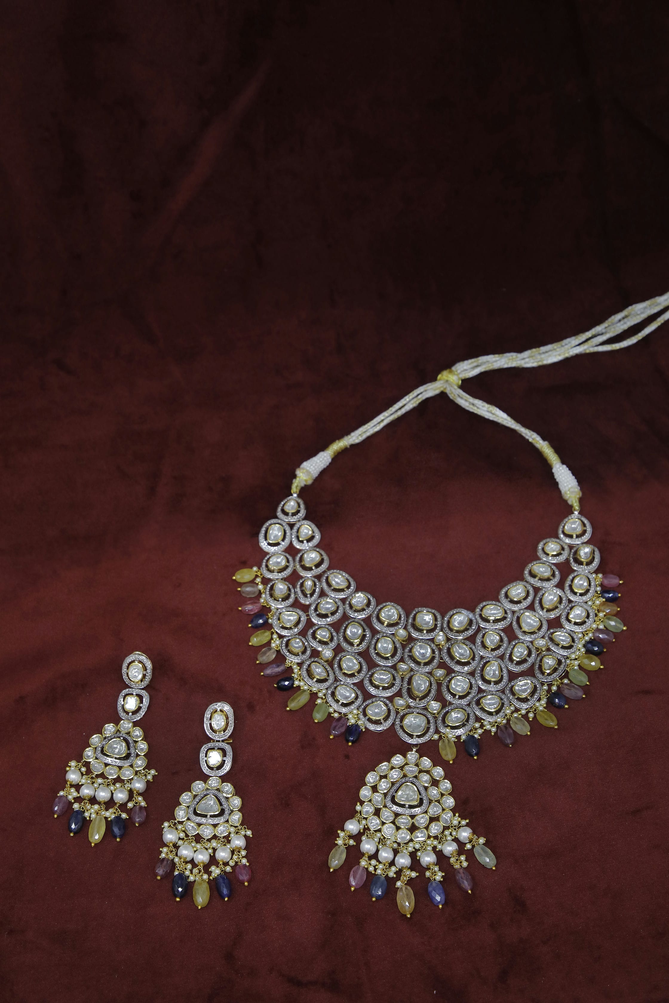 Vintage Royale Polki Necklace