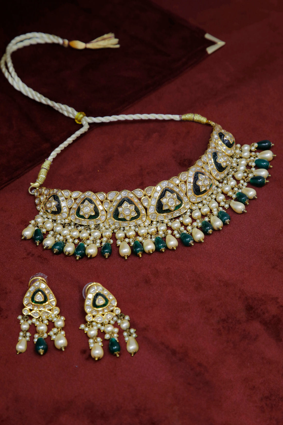 Ancestral Charm Polki Necklace