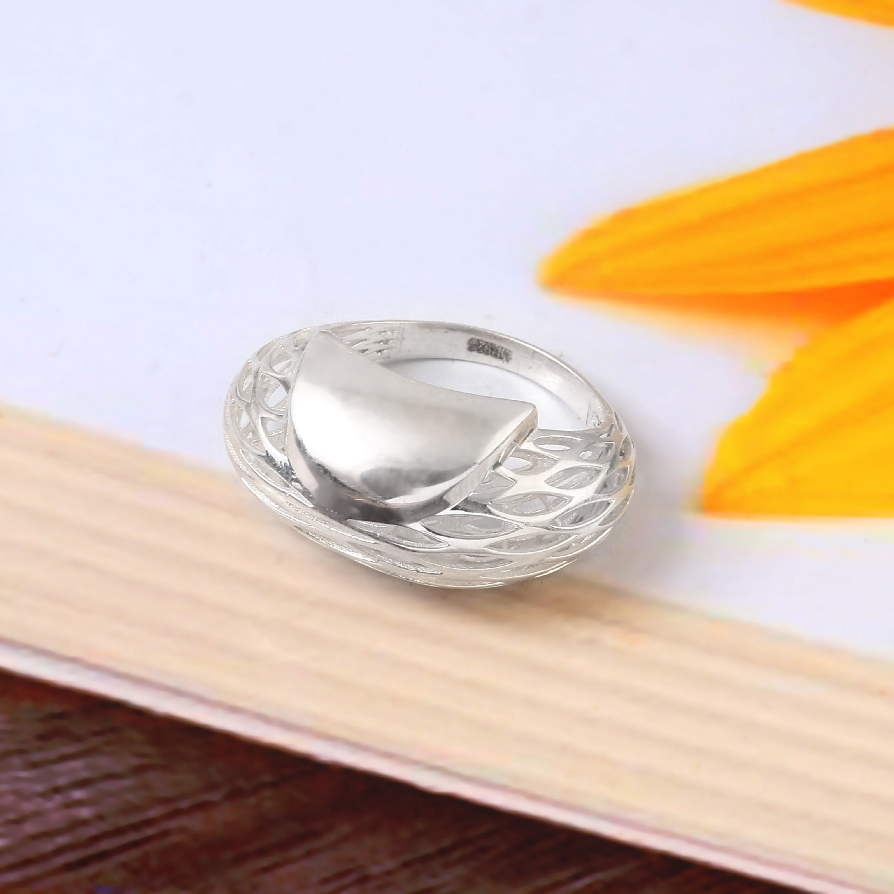 Classic 925 Sterling Silver Women’s Ring