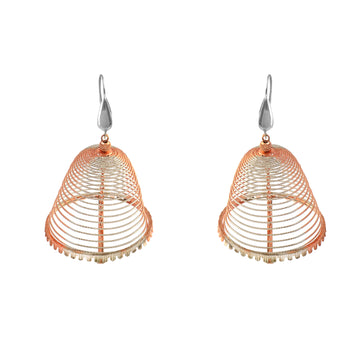 Royal Radiance Silver Jhumka