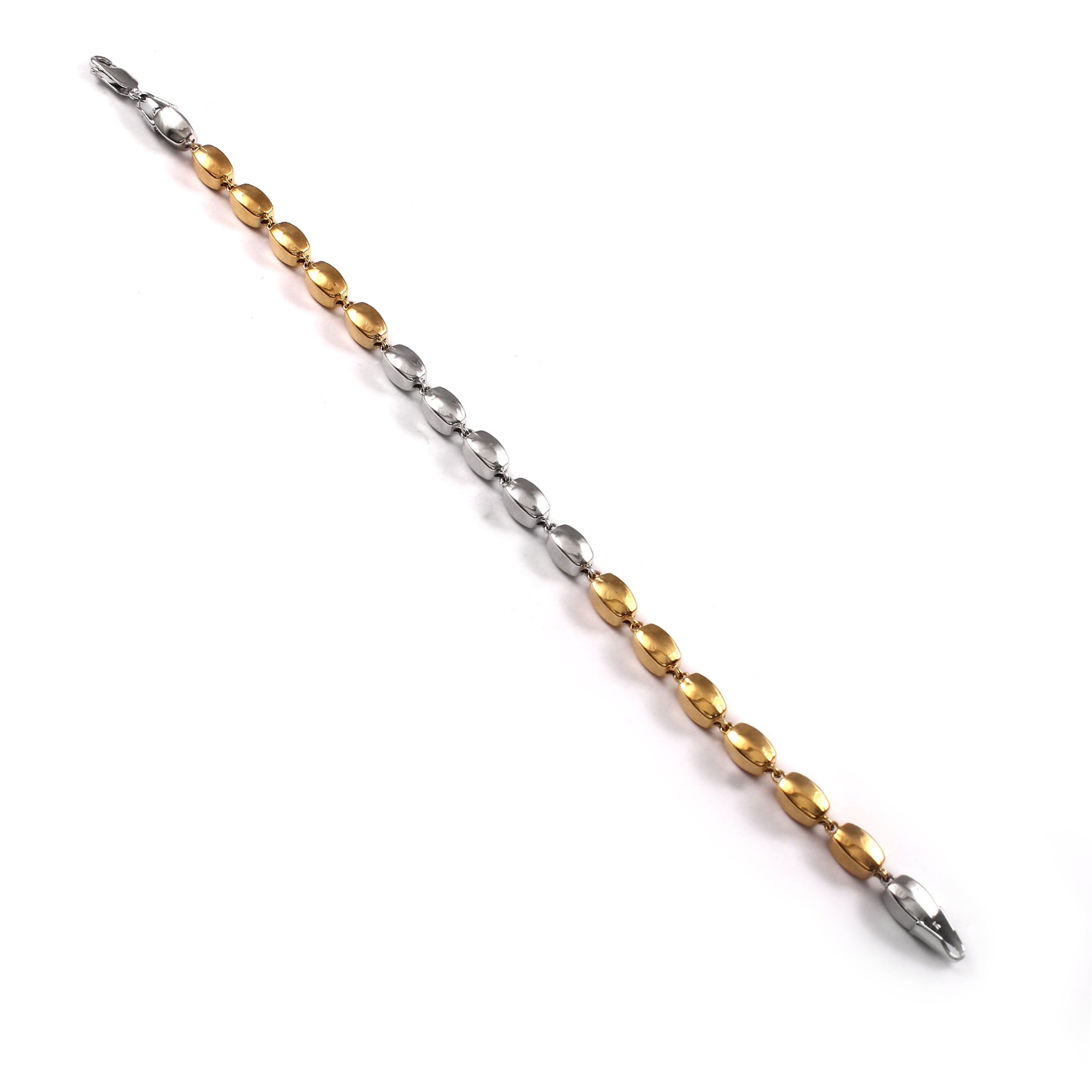 Rose Gold 925 Silver Unisex Chain Bracelet